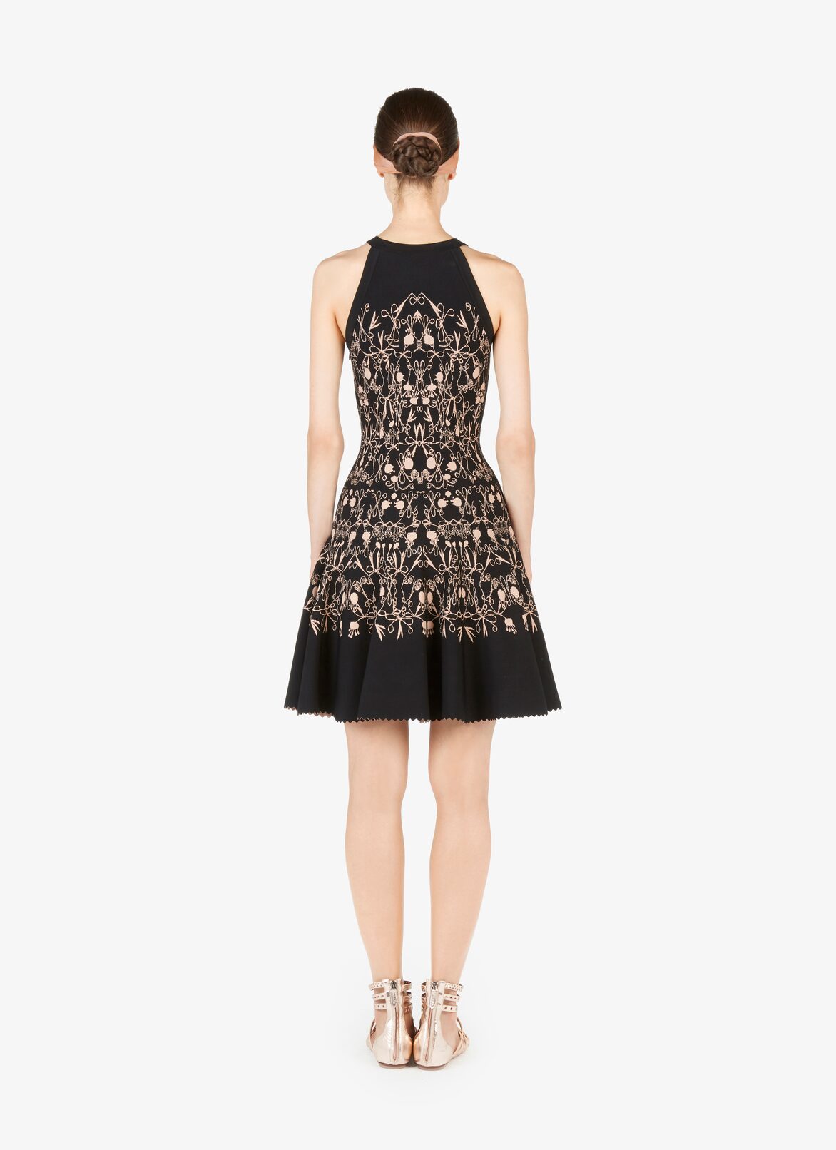 Dresses ALAÏA BLACK/LIGHT PINK DRESSES
